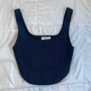 Aritzia Sculpt Knit Bustier Tank